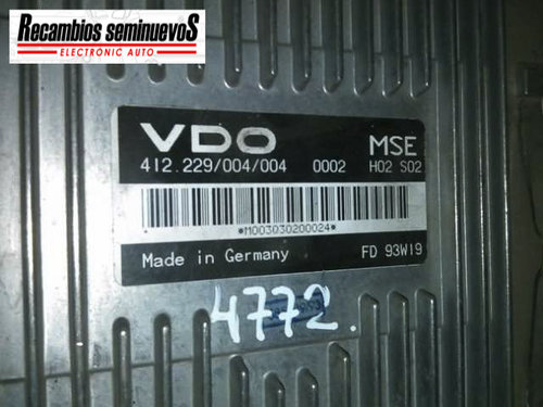 Calculator CONTROL VDO MERCEDES-BENZ Class S 0145459432 / 412.229-004-004 / 412 229 004 004 / 412229...