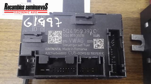 Calculator CONTROL VOLKSWAGEN GOLF 5Q4959393C / 5Q4959393B5Q4959393C / 5Q4959393B