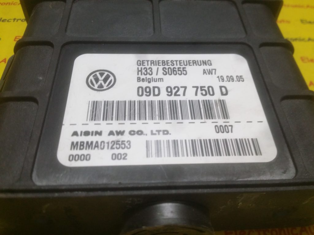 Calculator control Vw Touareg 3.0 TDI 09D927750D,