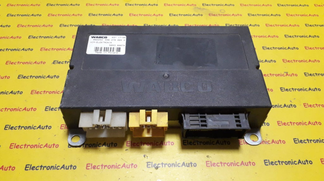 Calculator control WABCO Iveco Stralis 504300074, 0022434462700040