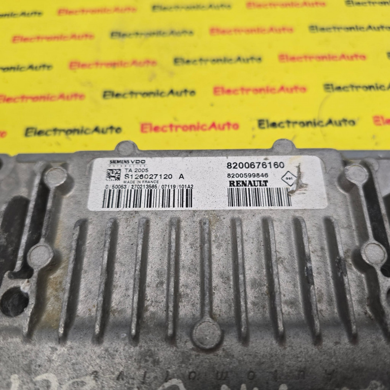 Calculator cutie automat? RENAULT Scenic II 8200676160, S126027120A, 8200599846,