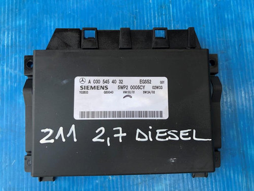 Calculator cutie automata 2.7 Diesel Mercedes E Class w211 2002-2006 cod A0305454032