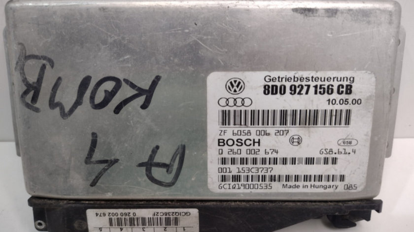 Calculator cutie automata, 8D0927156CB Bosch Volkswagen VW Passat B5 [1996 - 2000]