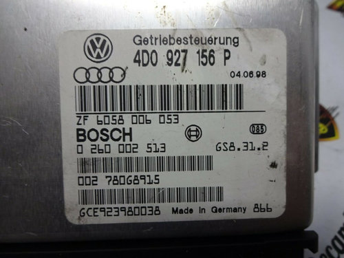 Calculator Cutie Automata Audi A8, 0260002513, 4D0927156P,