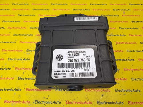 Calculator cutie automata Audi Q7, VW Touareg 09D927750FS, H64/S1000,