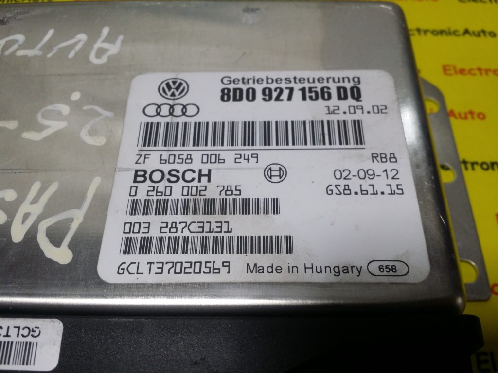 Calculator Cutie Automata Audi, VW, Skoda, 8D0927156DQ, 0260002785