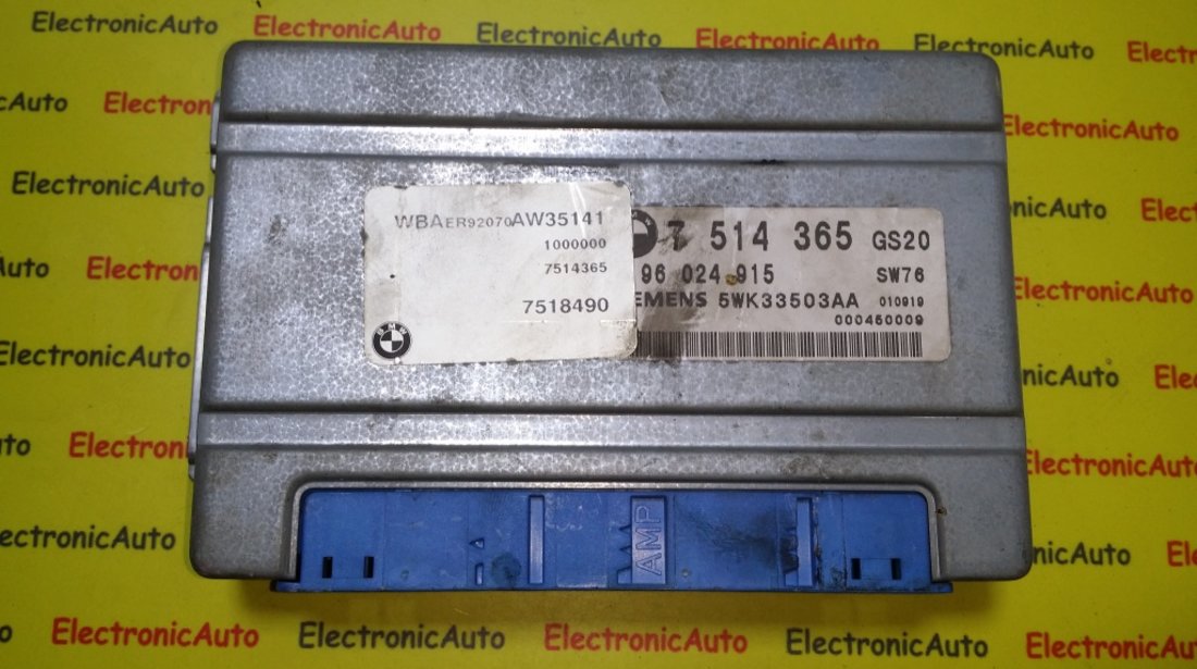 Calculator cutie automata BMW E46 96024915