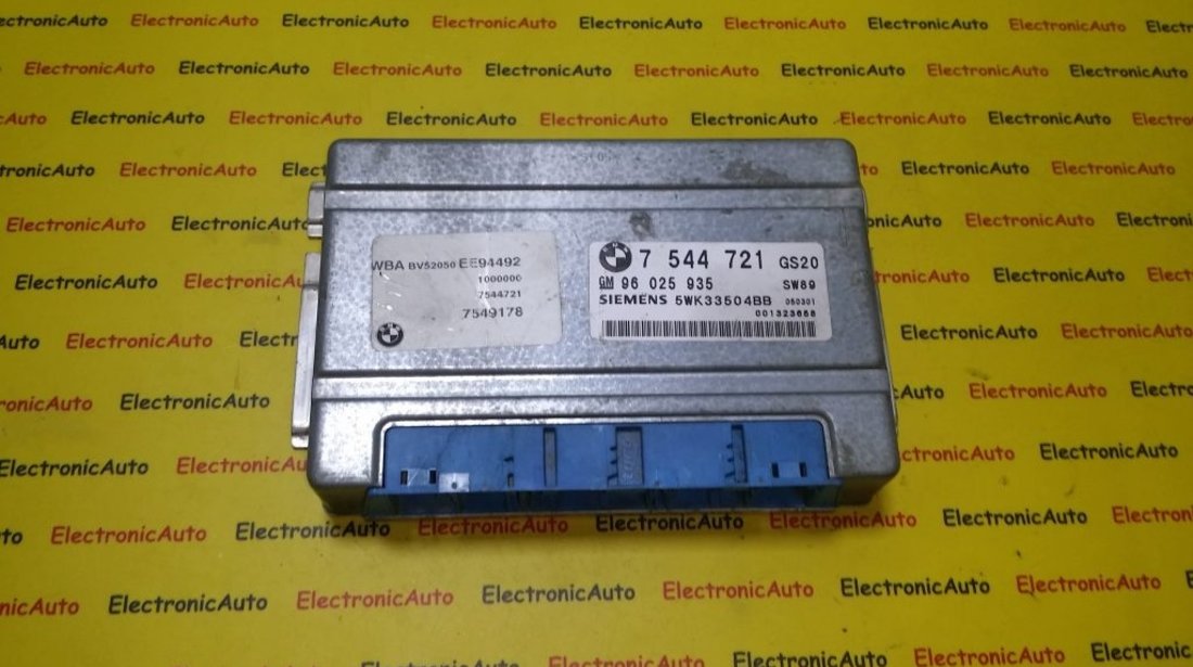 Calculator cutie automata BMW X3 7544721, 96025935