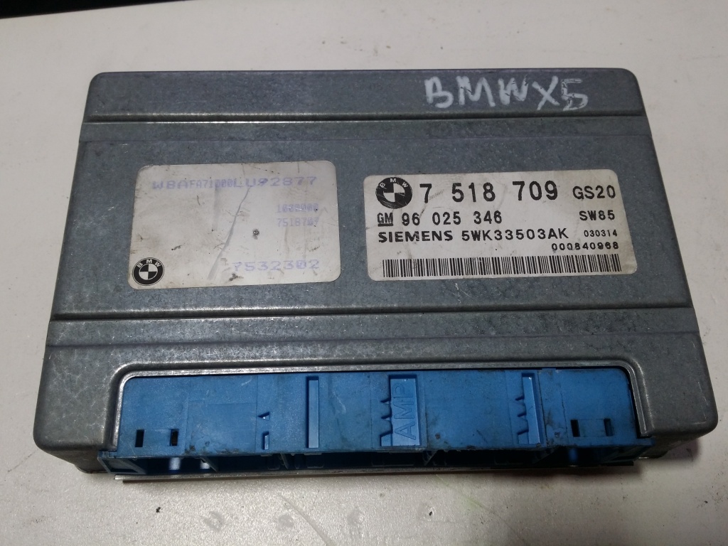Calculator cutie automata BMW X5 5WK33503AK