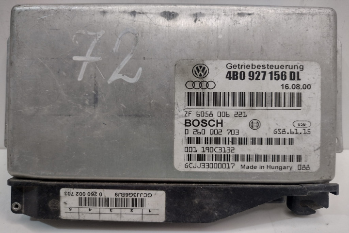 Calculator Cutie Automata Bosch Modul 4B0927156DL Audi A6 4B/C5 [facelift] [2001 - 2004]