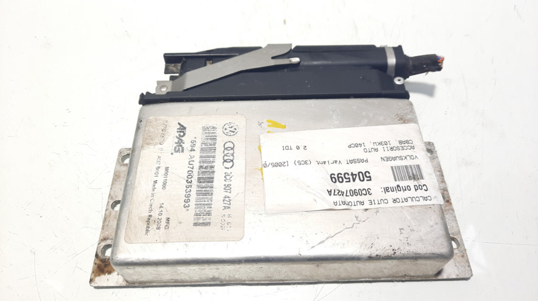 Calculator cutie automata, cod 3C0907427A, Vw Passat Variant (3C5) 2.0 TDI, CBAB (id:504599)