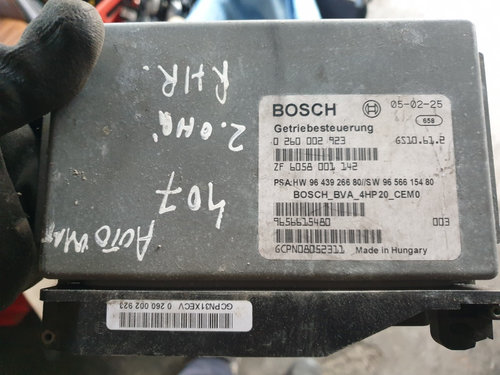 Calculator Cutie Automata Cod 9656615480 Peugeot 407 motor 2.0 hdi 2006