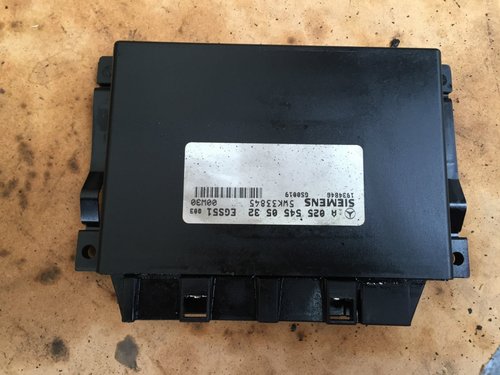 Calculator cutie automata Mercedes E class OEM:A0255450532