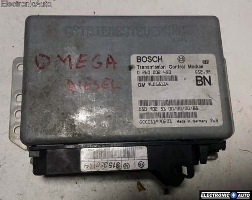 Calculator cutie automata Opel Omega 0260002450 96018114