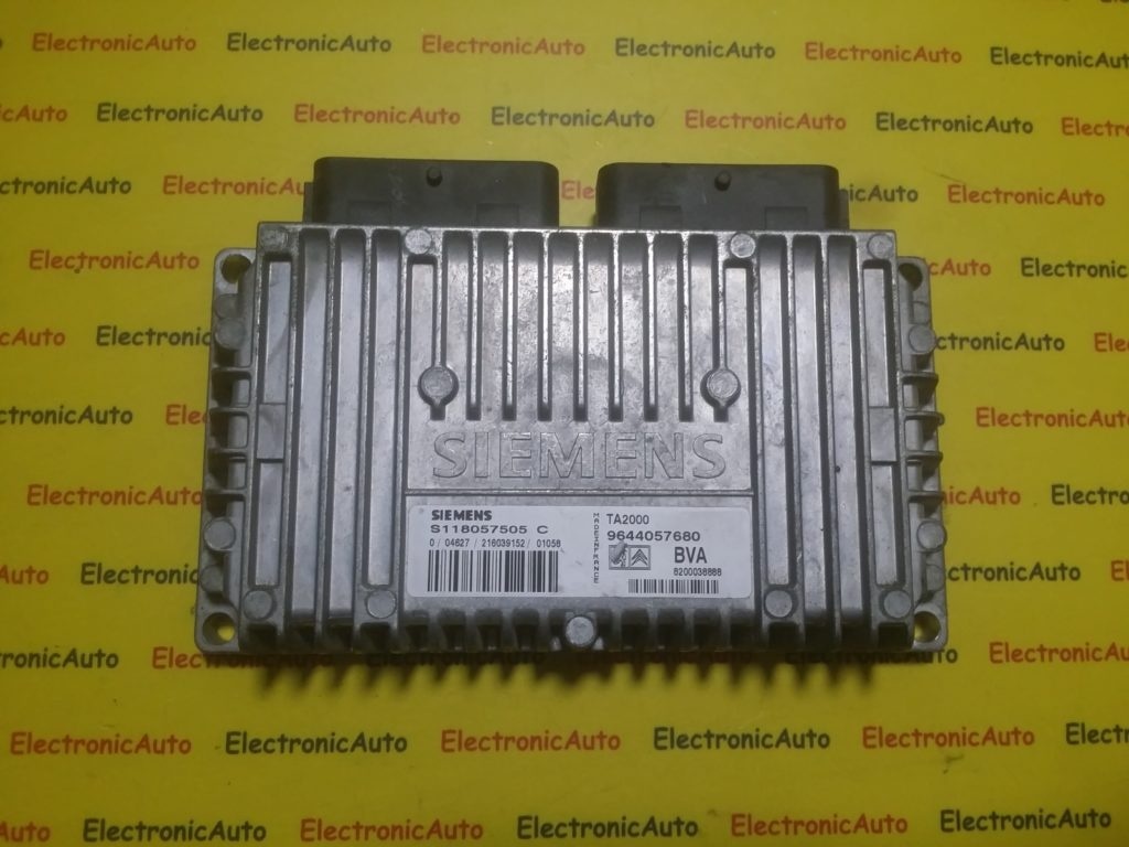 Calculator cutie automata Peugeot 206 S118057505C, 9644057680