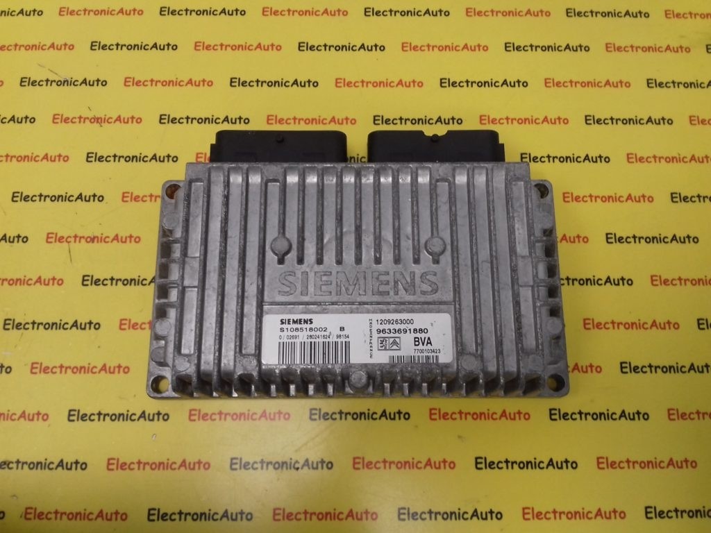 Calculator Cutie Automata Peugeot 406, S108518002B, 9633691880