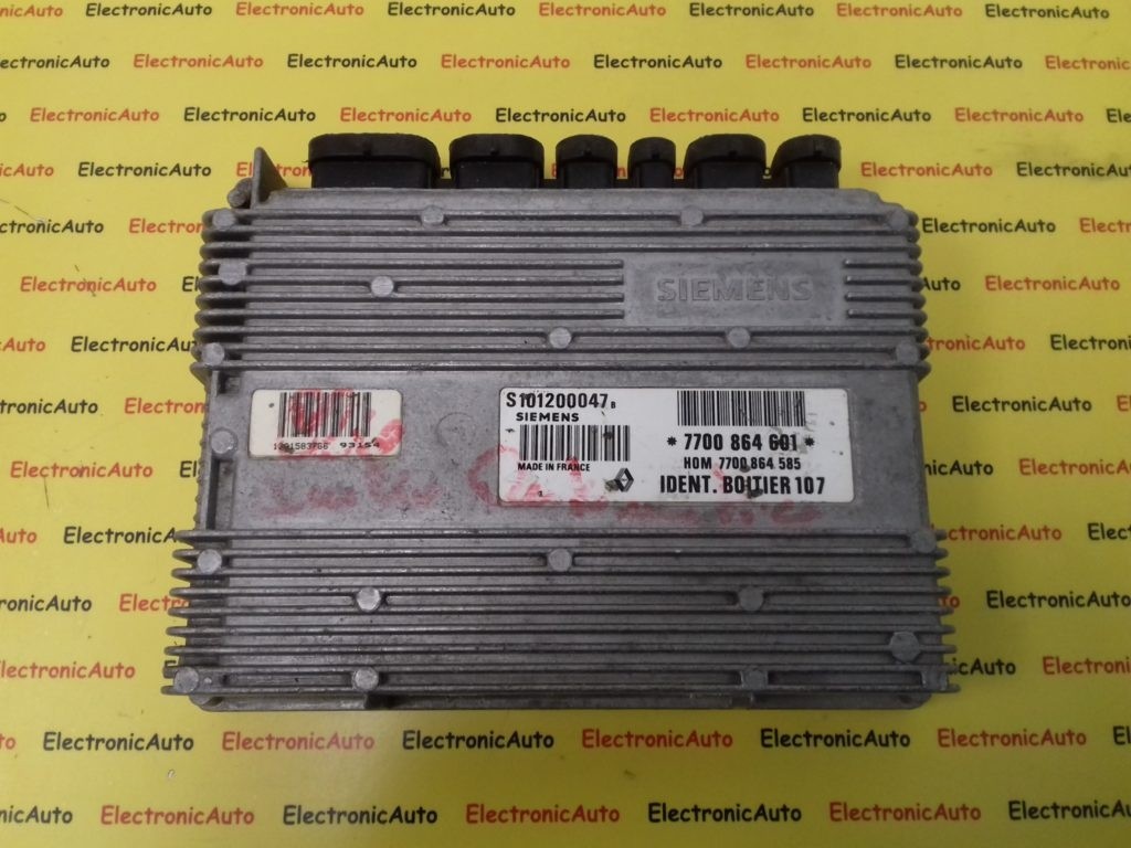 Calculator Cutie Automata Renault Clio S101200047B, 7700864601