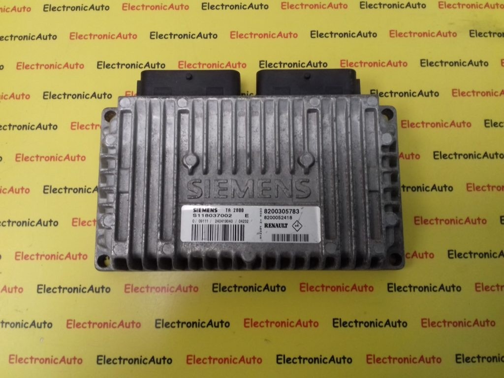 Calculator Cutie Automata Renault Clio, S118037002E, 8200305783