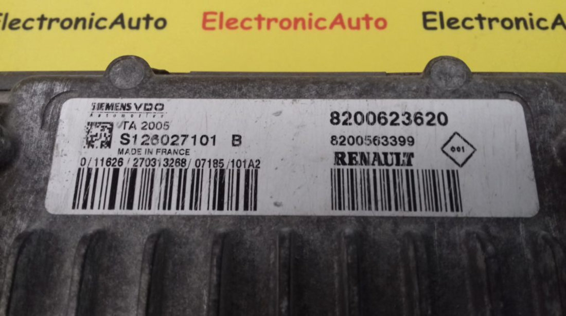 Calculator Cutie Automata Renault Scenic, S126027101B, 8200623620