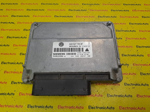 Calculator cutie automata Volkswagen Touareg 0AD927755BF, 5WK22064 18,