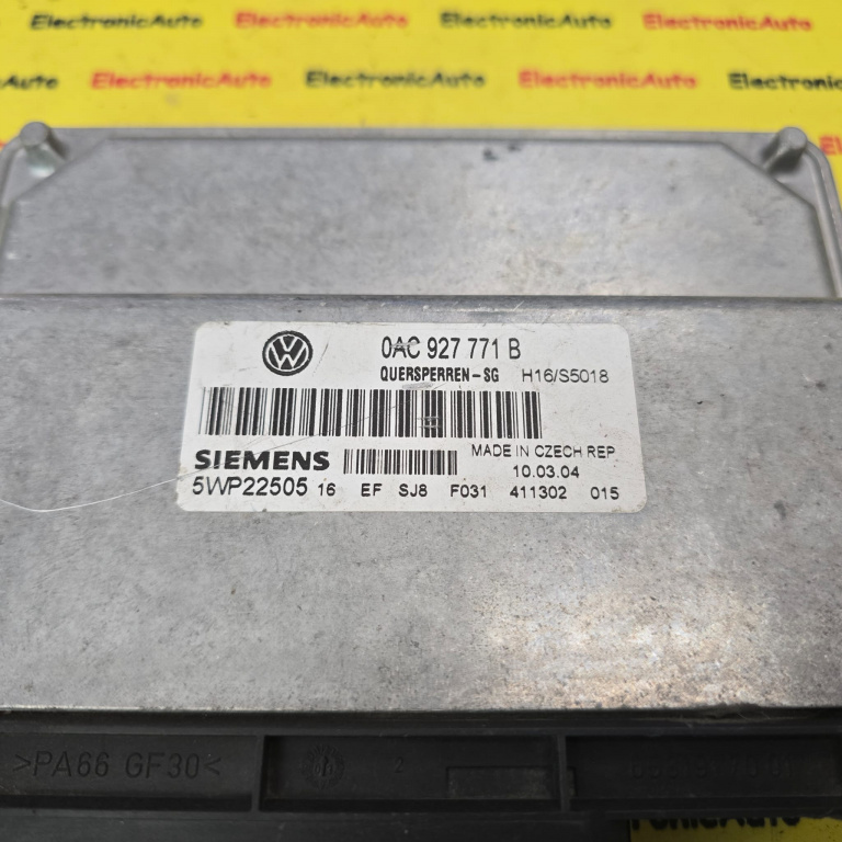 Calculator Cutie Automata Vw Touareg, 5WKP22505, 0AC927771B,