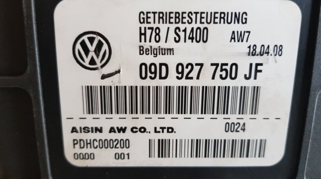 Calculator cutie de viteze Audi Q7 09d927750jf