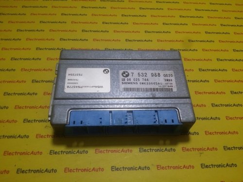 Calculator cutie de viteze automata BMW 325i, 7532988, 96025744, 5WK33503AU