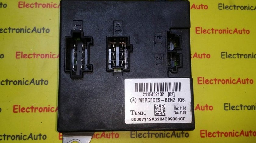 Calculator cutie Mercedes-Benz W211 2115452132 (02)