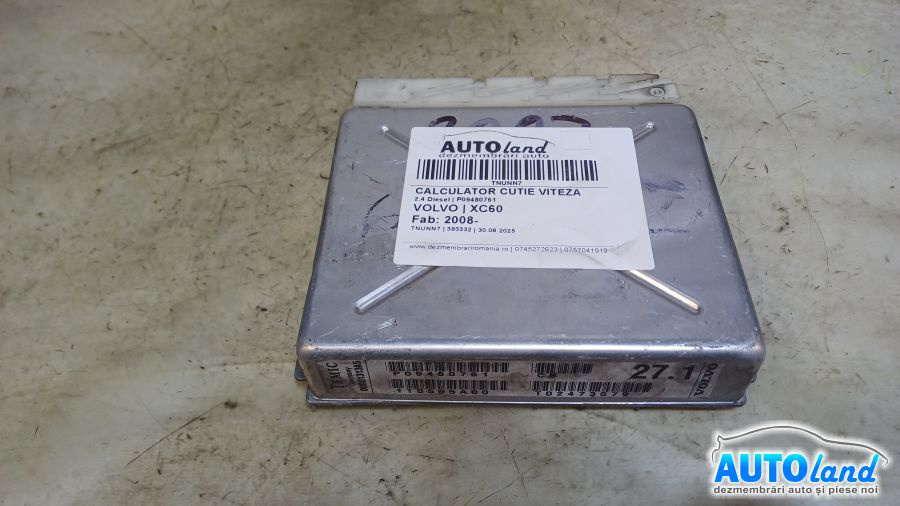 Calculator Cutie Viteza P09480761 2.4 Diesel Volvo XC60 2008