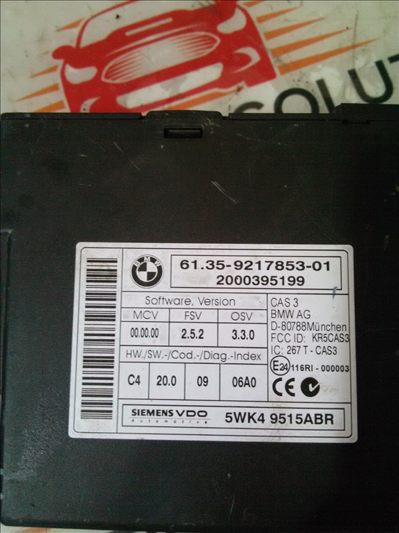 Calculator cutie viteze 2.0 d BMW SERIA 3 E91