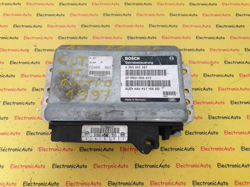 Calculator Cutie Viteze Audi A6/S6 2.8, 4A0927156AD, 0260002367, ZF0501005272