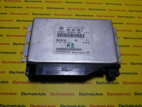 Calculator cutie viteze automata BOSCH AUDI A8 0 265 109 460 / 0265109460 / 4D0 907 389 E / 4D090738...