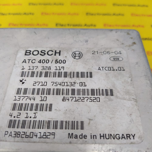 Calculator cutie viteze automata BOSCH BMW X5 E53 1 137 328 119 / 1137328119 / 8471227520 / ATC 400 ...