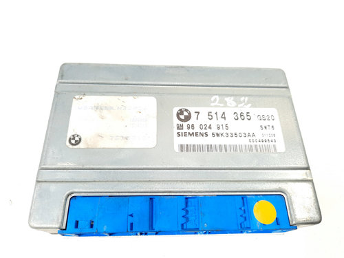 Calculator cutie viteze automata, cod 7514365, GM96024915, Bmw 3 Touring (E46), 2.0 diesel, 204D4 (i...