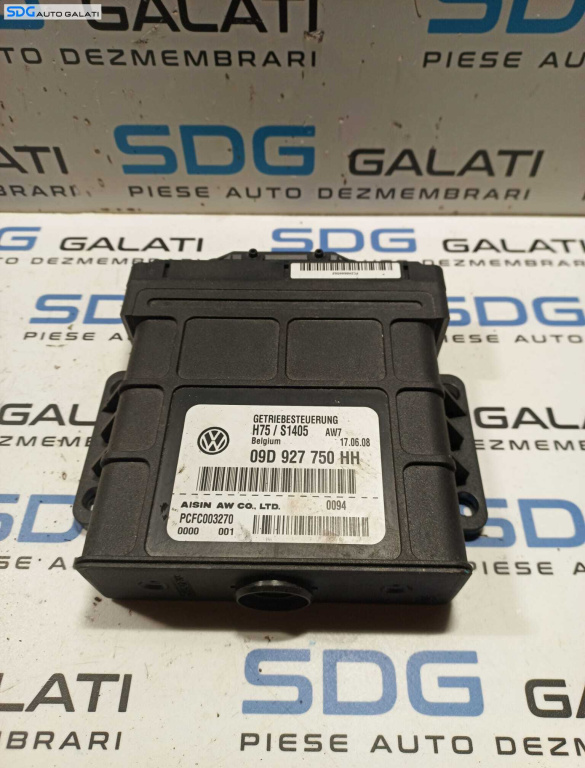Calculator Cutie Viteze Automata Volkswagen Touareg 2.5 TDI BPD BPE 2006 - 2010 Cod 09D927750HH [L0645]