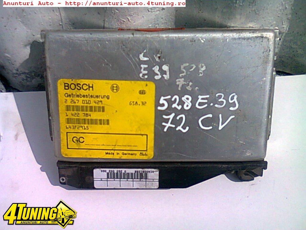 Calculator cutie viteze BMW E39;  1422784