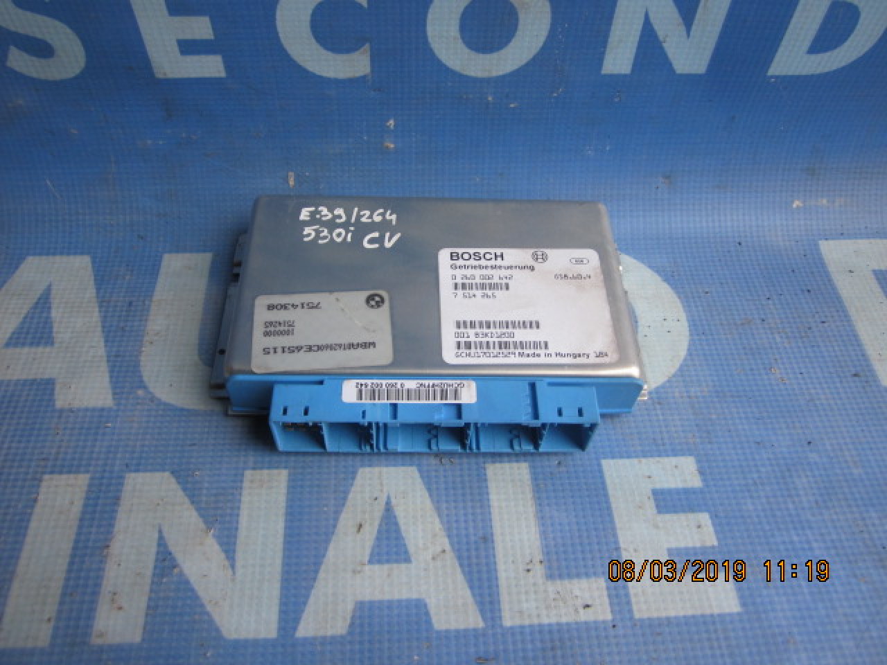 Calculator cutie viteze BMW E39; 7514265