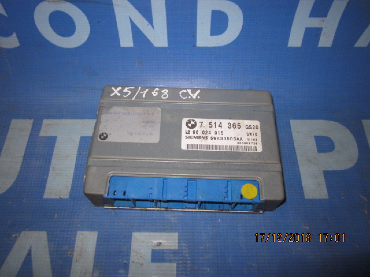 Calculator cutie viteze BMW E53 X5; 7514365