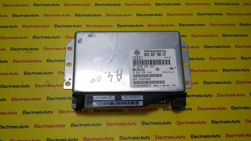 Calculator cutie viteze BOSCH AUDI A4 0 260 002 644 / 0260002644 / 8D0 927 156 CF / 8D0927156CF / GS8 31 3 / GS8313 / ZF 6058006111 / ZF6058006111 / 001 123G9603 / 001123G96030 260 002 644 / 0260002644 / 8D0 927 156 CF / 8D0927156CF / GS8 31 3 / GS83