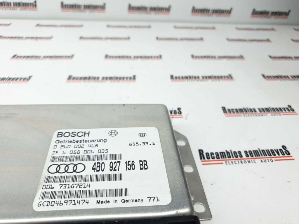 Calculator cutie viteze BOSCH AUDI A6 0 260 002 468 / 0260002468 / 4B0 927 156 BB / 4B0927156BB / GS8 33 1 / GS83310 260 002 468 / 0260002468 / 4B0 927 156 BB / 4B0927156BB / GS8 33 1 / GS8331
