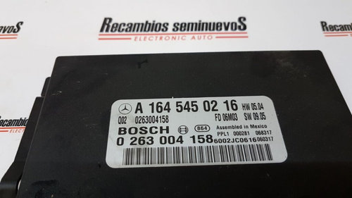 Calculator cutie viteze BOSCH MERCEDES-BENZ ML A 164 545 02 16 / A1645450216 / 0 263 004 158 / 02630...