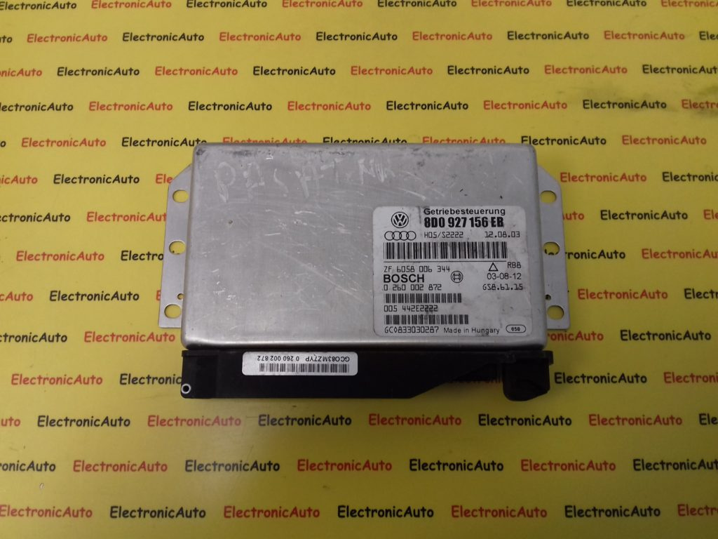 Calculator cutie viteze BOSCH VOLKSWAGEN PASSAT 0 260 002 872 / 0260002872 / GS8 61 15 / GS86115 / 8D0 927 156 EB / 8D0927156EB0 260 002 872 / 0260002872 / GS8 61 15 / GS86115 / 8D0 927 156 EB / 8D0927156EB