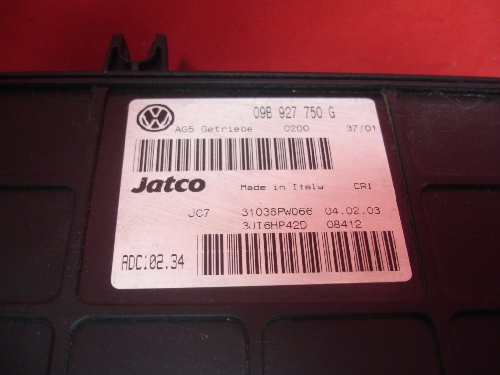 Calculator cutie viteze JATCO VOLKSWAGEN SHARAN 09B 927 750 G / 09B927750G / 31036PW066 / ADC102.34 / ADC102 34 / ADC1023409B 927 750 G / 09B927750G / 31036PW066 / ADC102.34 / ADC102 34 / ADC10234