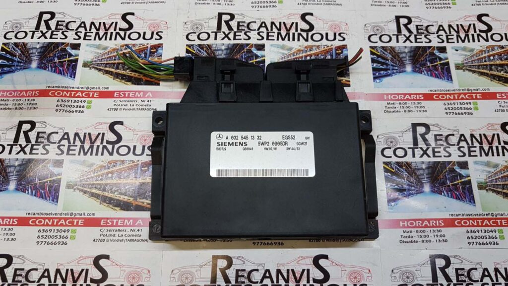 Calculator cutie viteze MERCEDES-BENZ CLK A 032 545 13 32 / A0325451332 / 5WP2 005DR / 5WP2005DR / Q01 / EGS52A 032 545 13 32 / A0325451332 / 5WP2 005DR / 5WP2005DR / Q01 / EGS52