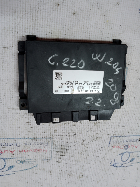 Calculator cutie viteze Mercedes C Class W205 2008, A0005454516