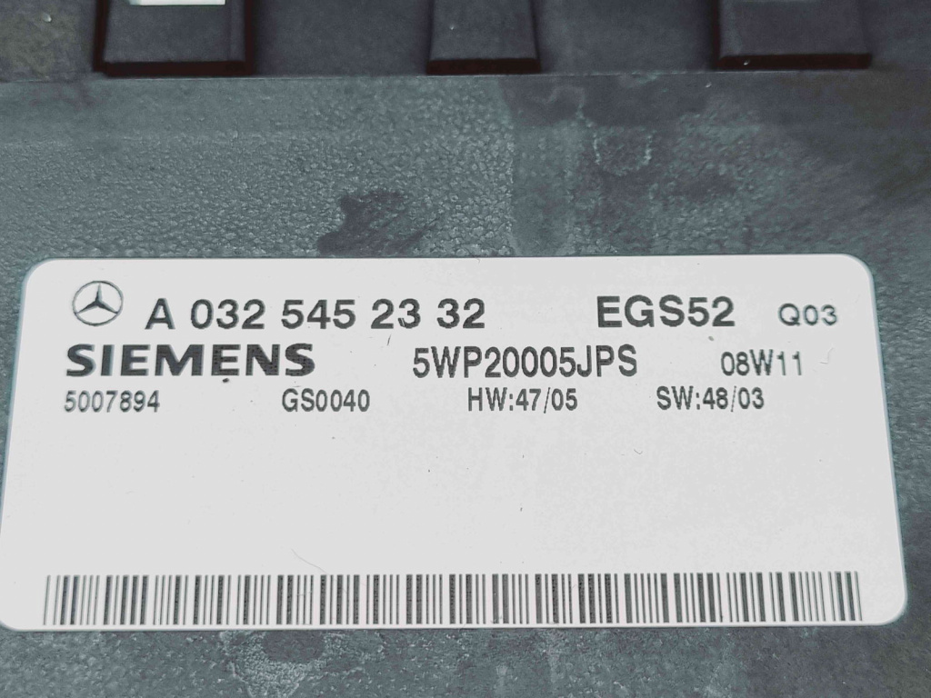 Calculator cutie viteze Mercedes Clasa CLK (C209) [Fabr 2002-2009] A0325452332 2.2 CDI 646966 2.2 CDI 646966 80KW / 109CP