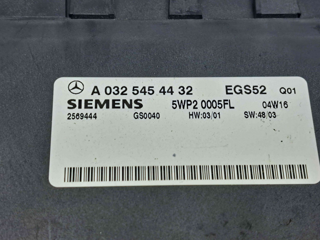 Calculator cutie viteze Mercedes Clasa ML (W163) [Fabr 1998-2005] A0325454432 2.7 CDI 612963 80KW / 109CP