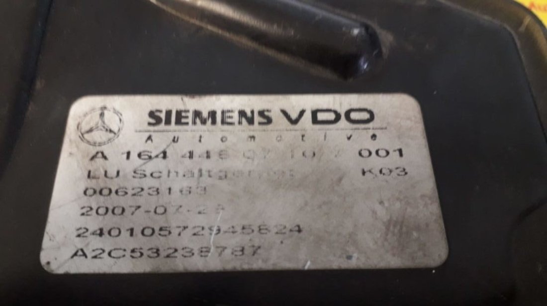 Calculator cutie viteze Mercedes ML A1644460710, A2C53238787