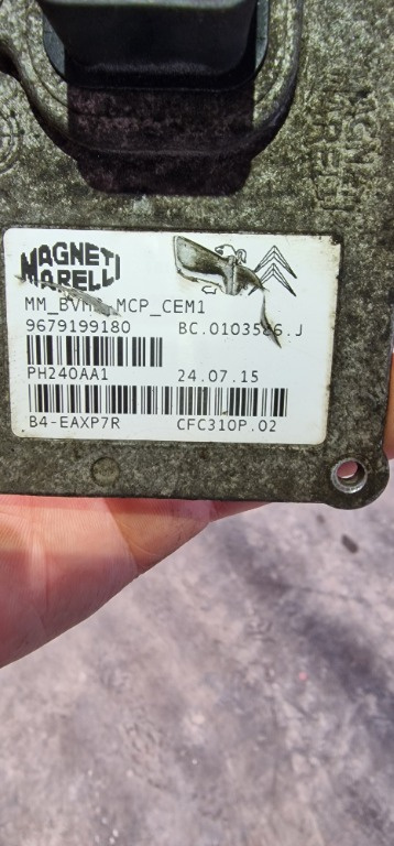 Calculator Cutie Viteze Robotizata Peugeot Citroen Hybrid cod 9679199180