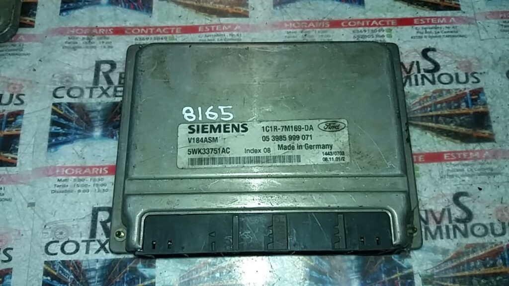 Calculator cutie viteze SIEMENS FORD TRANSIT 5WK33751AC / 1C1R-7M169-DA / 1C1R 7M169 DA / 1C1R7M169DA / 05 3985 999 071 / 053985999071 / V184ASM5WK33751AC / 1C1R-7M169-DA / 1C1R 7M169 DA / 1C1R7M169DA / 05 3985 999 071 / 053985999071 / V184ASM